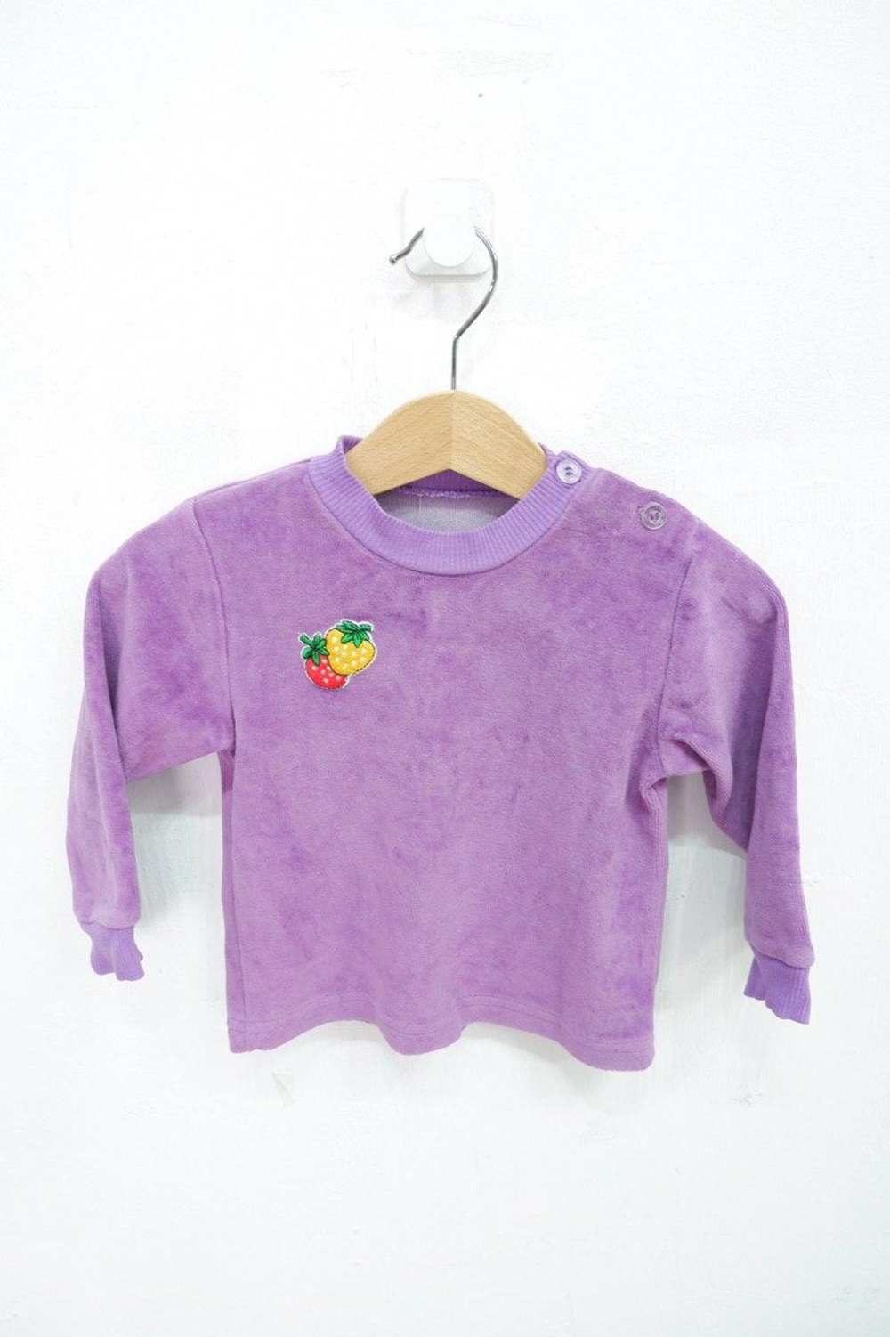 Кофта с ягодкой на 12/18 месяцев