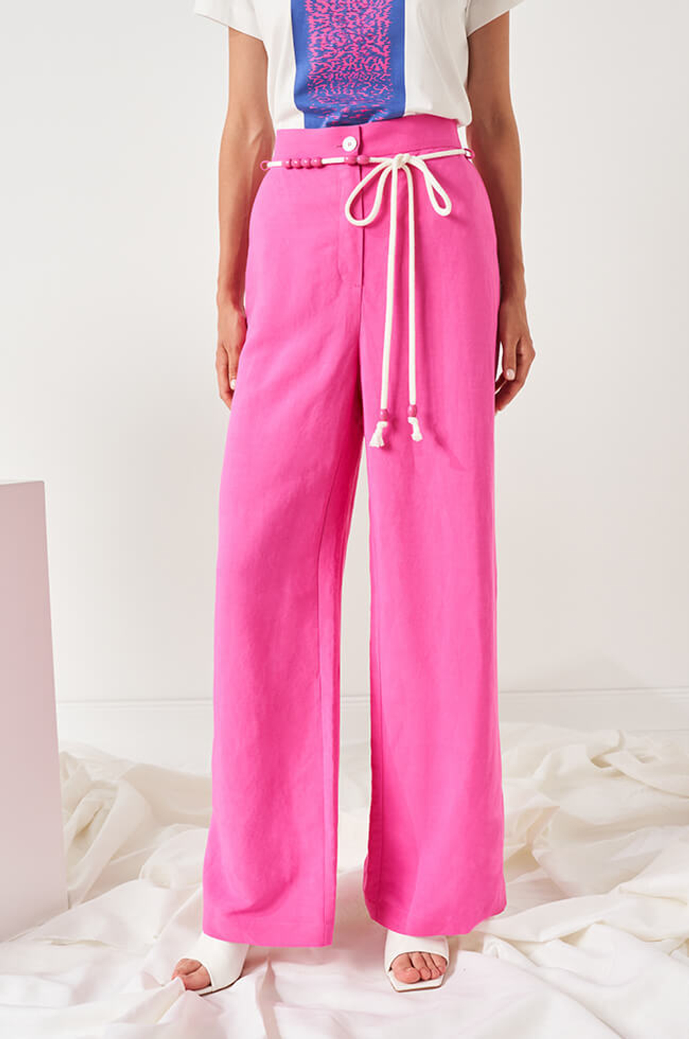 3960 Брюки женские (фуксия)