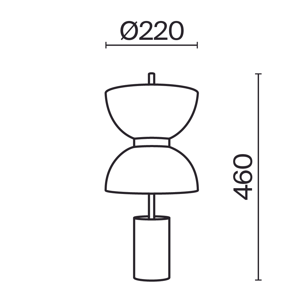 Настольная светодиодная лампа Maytoni Memory MOD178TL-L11B3K