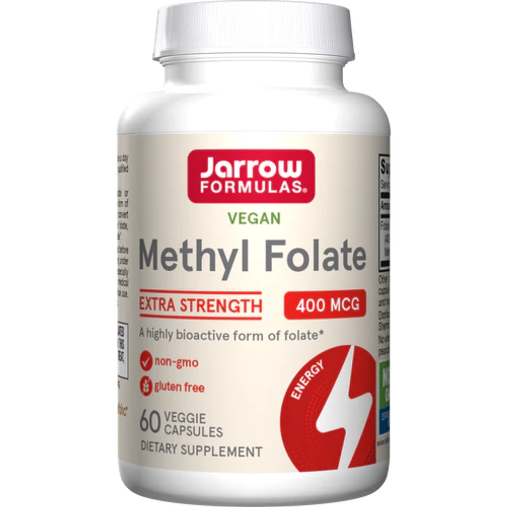 Methyl Folate 400 мкг 60 капсул Jarrow Formulas