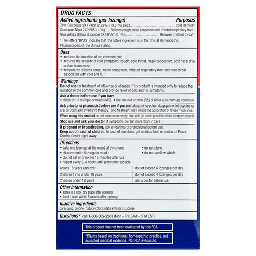 Cold Eeze, средство от простуды, натуральное средство для облегчения симптомов простуды и гриппа, натуральное ягодное ассорти, 25 пастилок