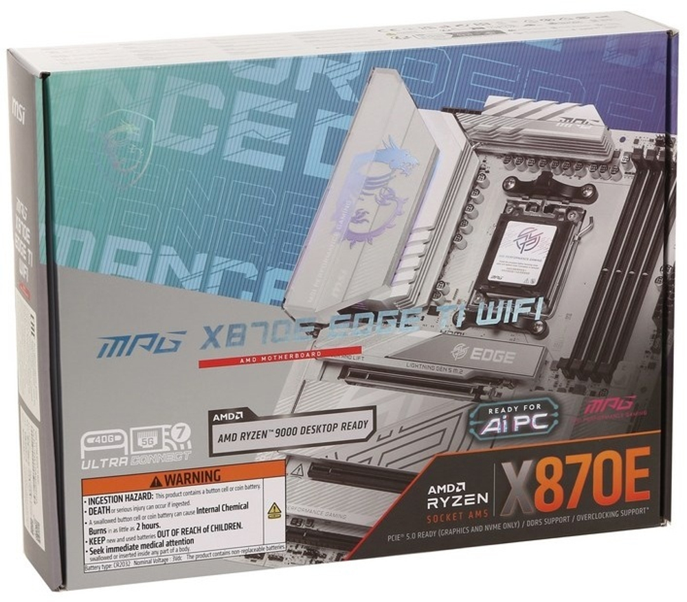 Материнская плата MSI MPG X870E Edge TI WiFi