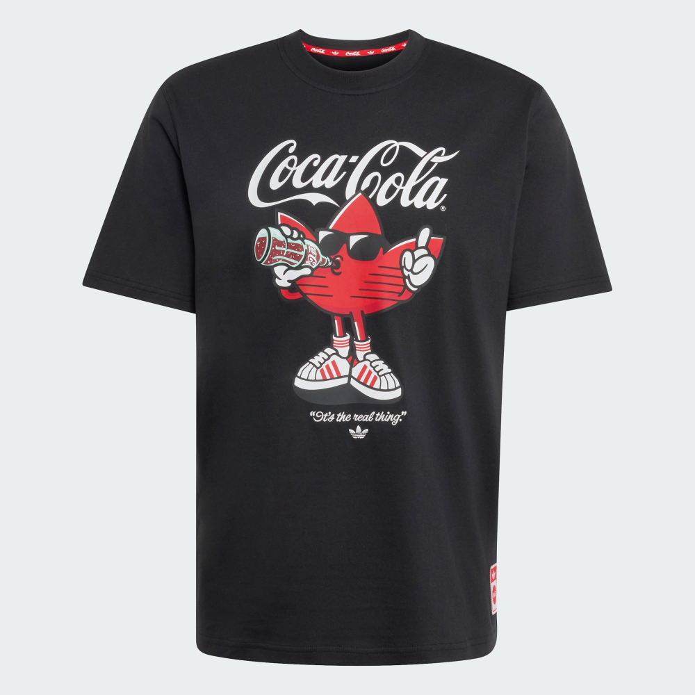 ADIDAS X COCA-COLA Футболка, черный