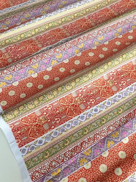 КАЙМА В СТИЛЕ МОРРИСА #1 - 100% хлопок 2