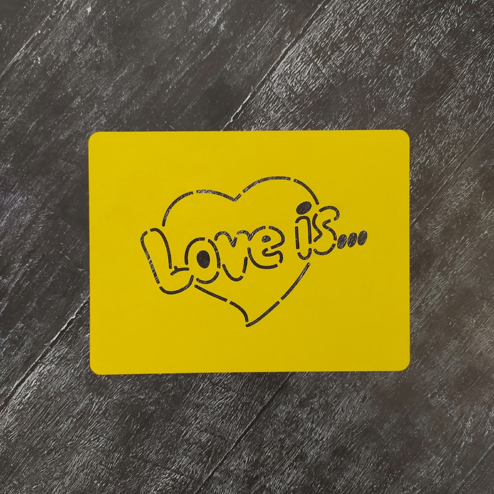 Сердце №34 "Love is..."