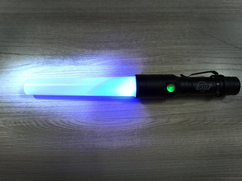 Фонарь Огонь H-757 Police (1280000W) Супер яркий