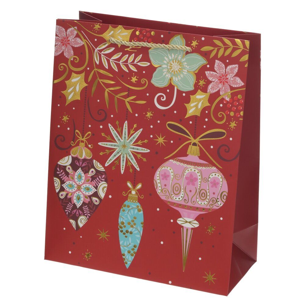 GAEM Пакет подарочный M (бумага 210г/м2, блок 12шт), L26 W12 H32 см, 82в.