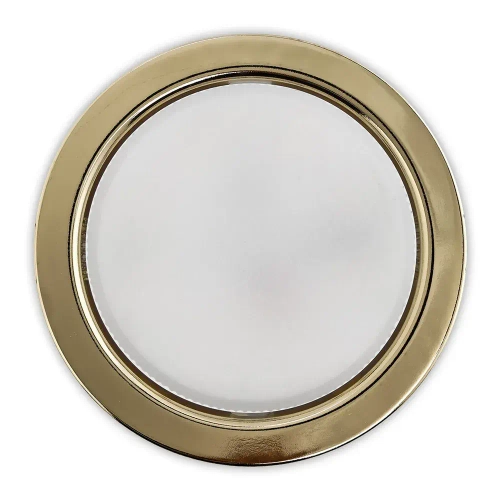 Встраиваемый потолочный светильник под лампу GX53, золотой, без лампы