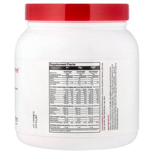 Metabolic Nutrition, GlycoLoad®, арбуз, 600 г