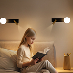 Citilux Декарт CL704451 LED Светильник с выключателем Чёрный+Бронза