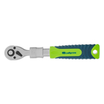 Ключ-трещотка телескопический 1/4", 170-230 мм, 72 зуба, с быстрым сбросом Сибртех