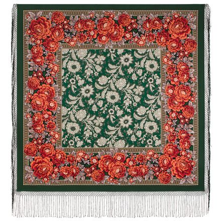 Павловопосадский платок Зрелый возраст 1977-9