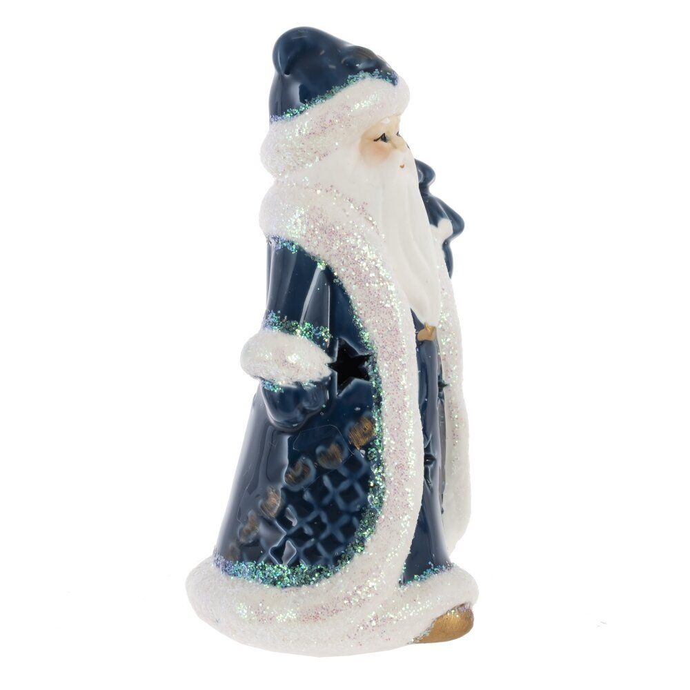 GAEM Фигурка декоративная "Дед Мороз" с подсветкой (2xLR44), L7, L6,5 W5,5 H12 см, 2в.