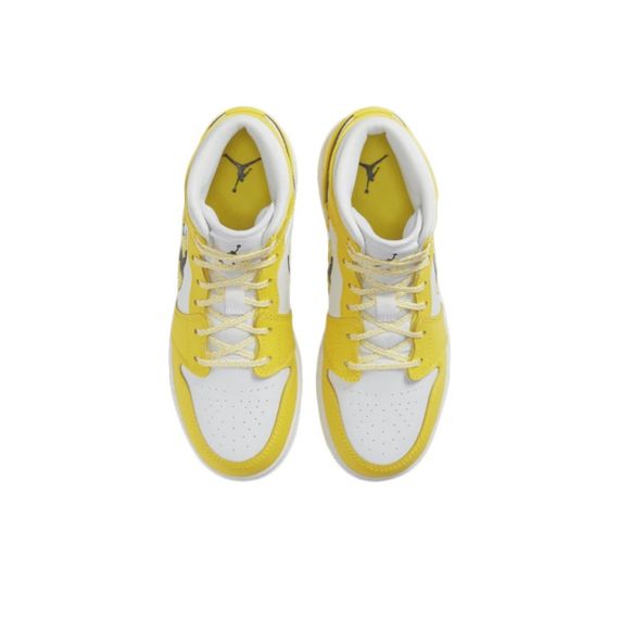 Иордания Air Jordan 1 Детские баскетбольные кроссовки МИД Топ Юнисекс