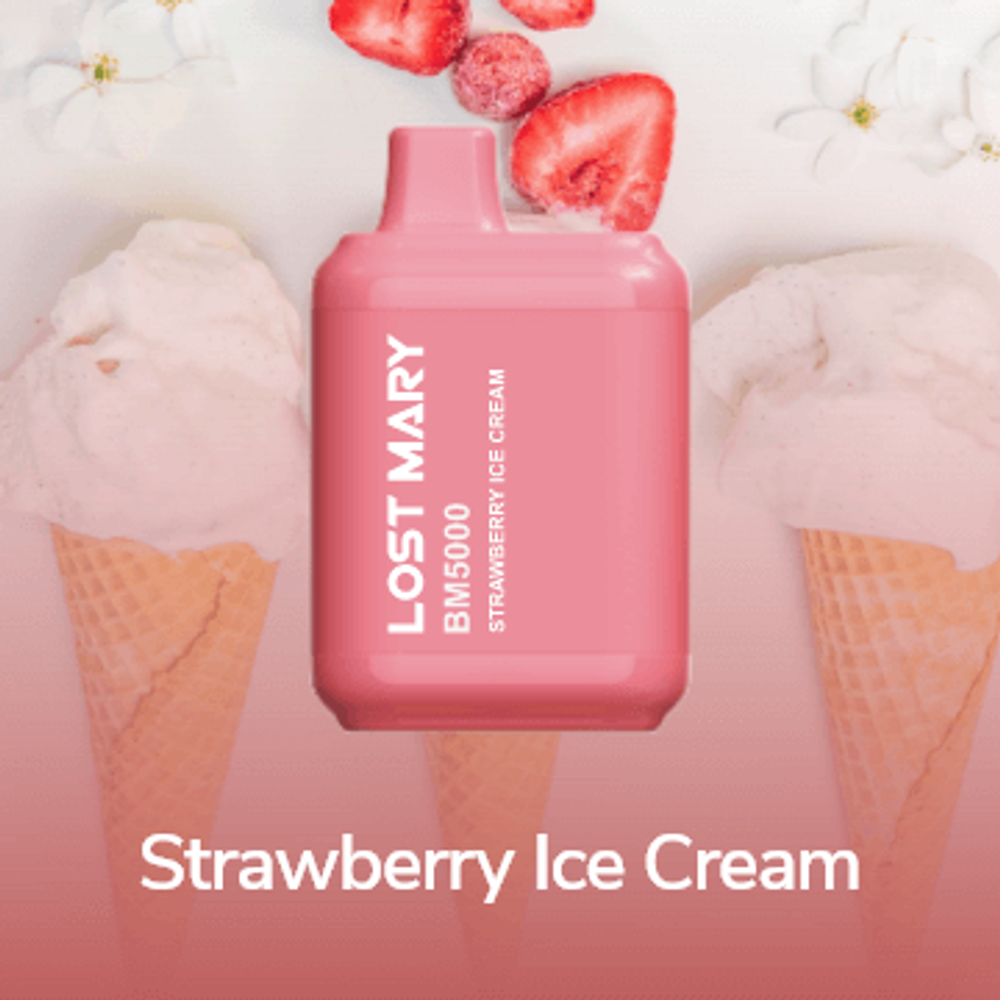 Lost Mary BM5000 - Strawberry Ice Cream