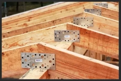 Пластина перфорированная крепежная,соединительная (PS) 40 мм x 200 мм (20 шт)