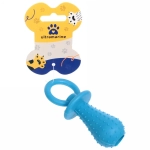 Игрушка для собаки «Bubble gum-Соска» 9,5см цвет голубой Ultramarine