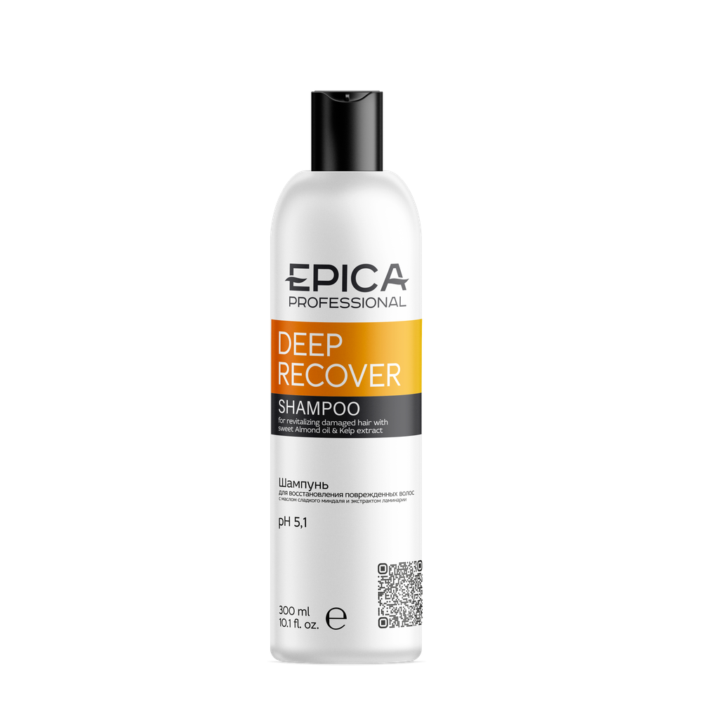 Шампунь EPICA Professional Deep Recover для восстановления повреждённых волос 300мл