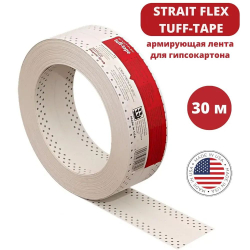 Лента углоформирующая армирующая 30м ,ш/57мм,толщ/0,41мм Tuff-Tape Strait-Flex