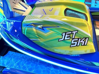 Детский игровой автомат гонки, гидроцикл "JETSKI"