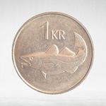 Iceland, 1 Króna, 1981, VF