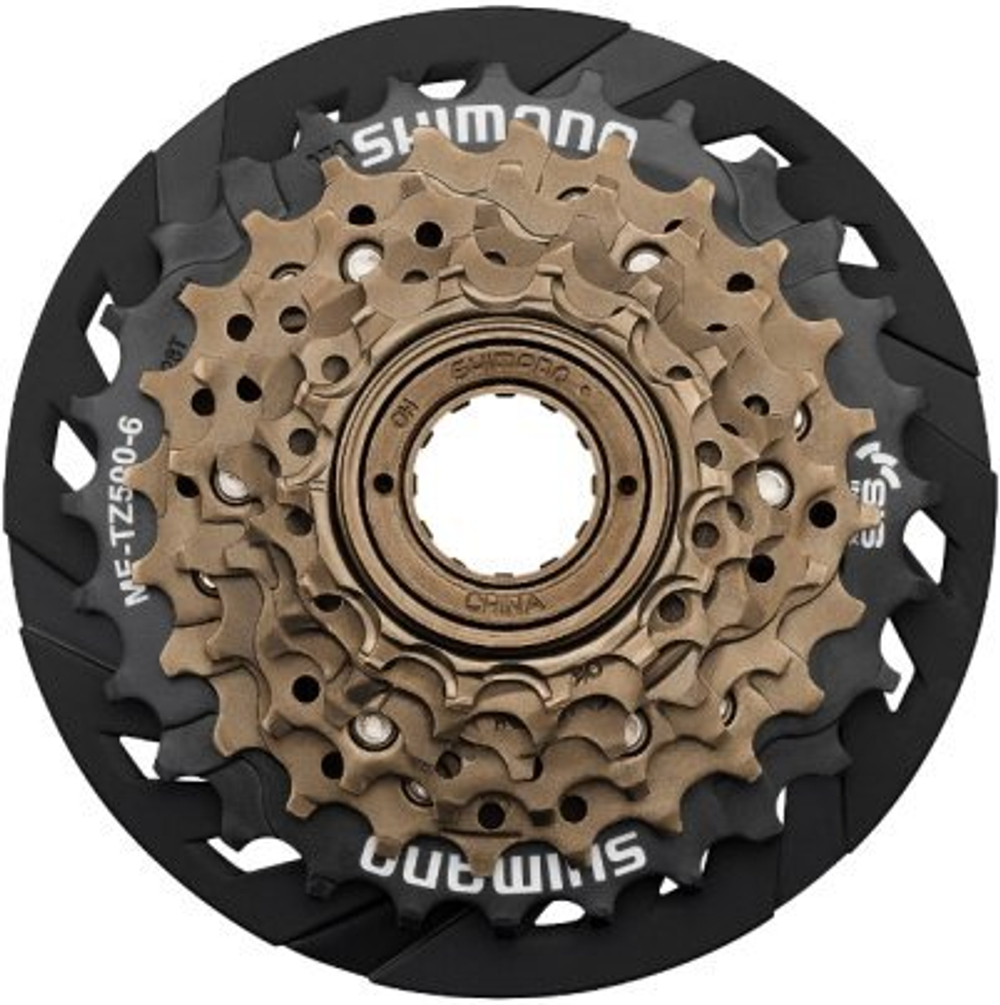 Трещотка Shimano, TZ500, 6ск, 14-28, б/уп. AMFTZ5006428