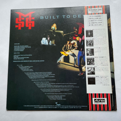 Винтажная виниловая пластинка LP The Michael Schenker Group Built To Destroy (Япония 1983) (Оби)