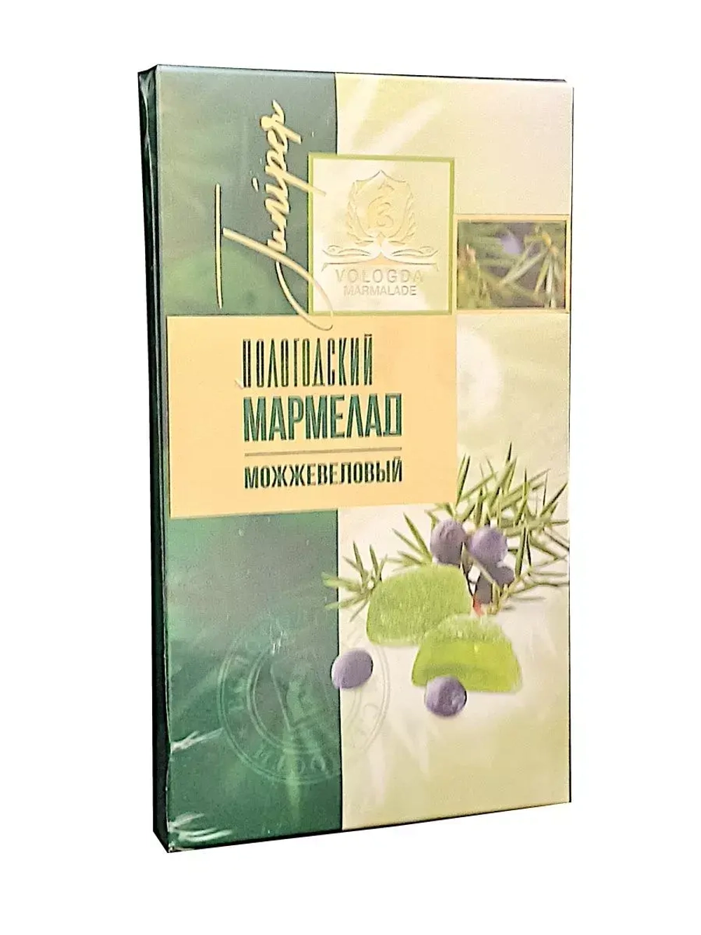 Мармелад Антистресс, Можжевеловый, Имбирный
