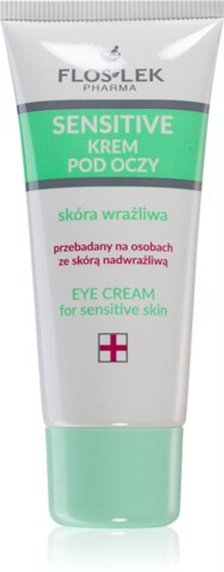 FlosLek Pharma Sensitive - нежный крем для глаз для чувствительной кожи /   30  ml  / GTIN 5905043022673