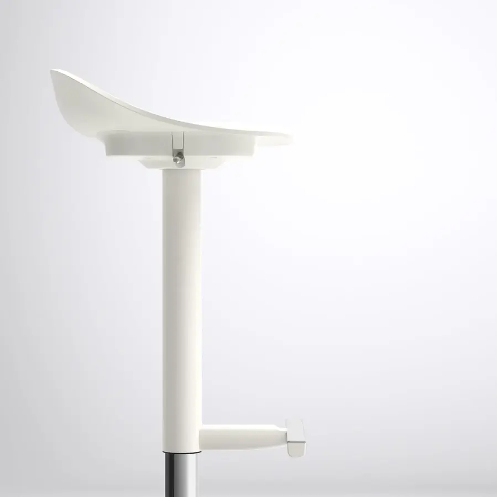 Барный стул - IKEA JANINGE/ЙАНИНГЕ ИКЕА  ,  36х38х84 см, белый