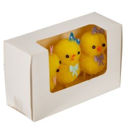 GAEM Набор из 3-х фигурок декоративных "Цыпленок" (2*2,5*4,5), L9 W4 H6 см