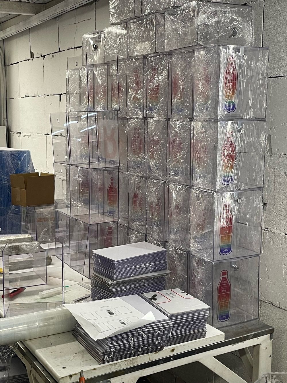 Ящики для сбора крышек и батареек