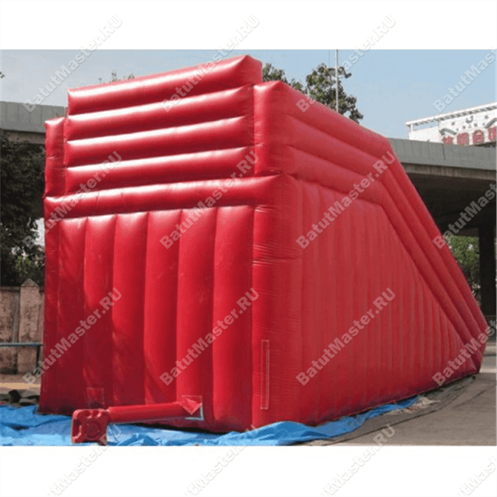 Надувная горка для зорба "Red ramp"
