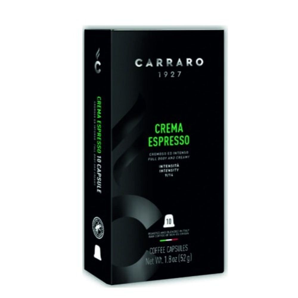 Carraro Crema espresso, для Nespresso 10 шт