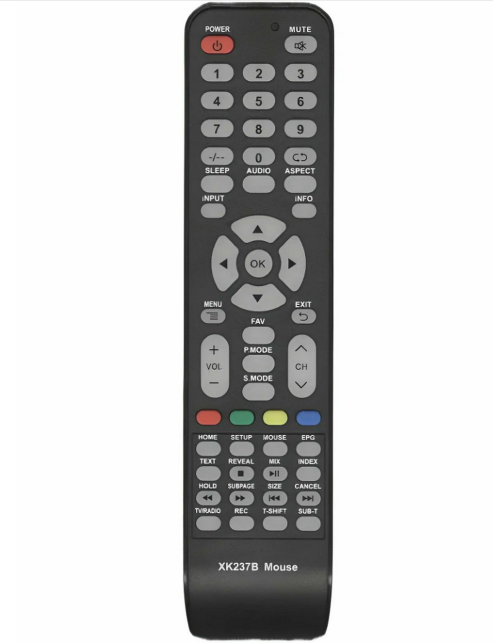 Пульт универсальный XK237B-MOUSE для ТВ различных марок Huayu