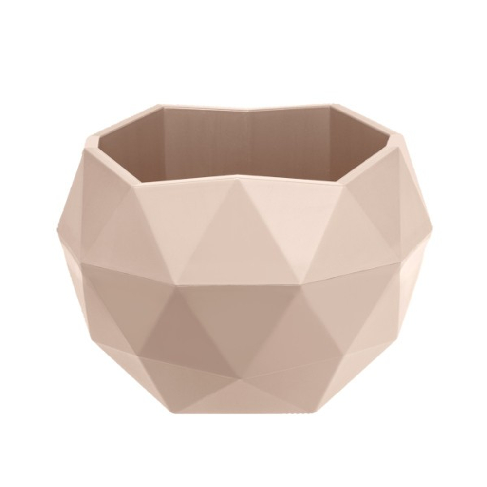 Кашпо "Топаз" (1,2л.) Цв. Пудровый