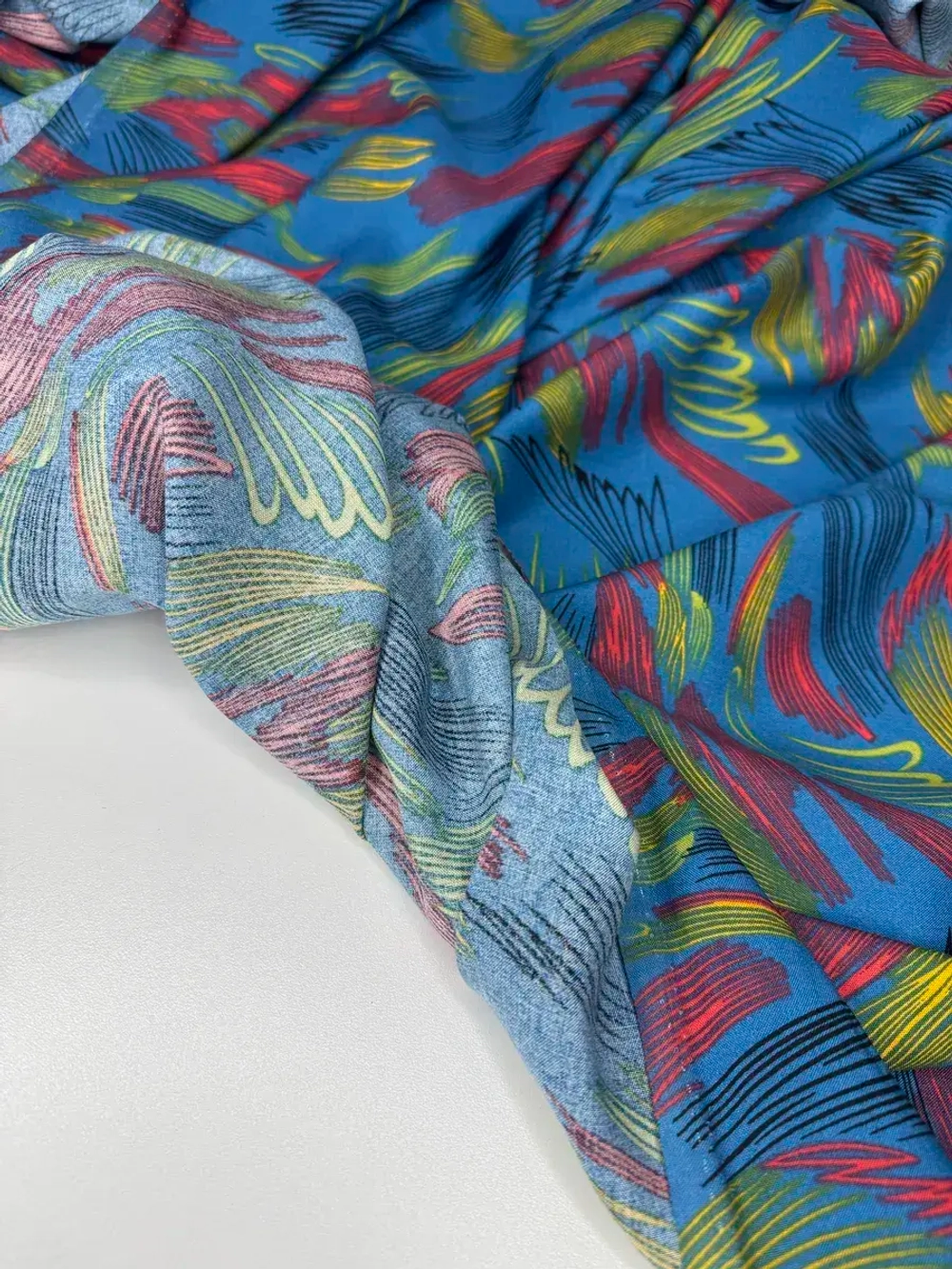 Ткань вискозный штапель для шитья и рукоделия