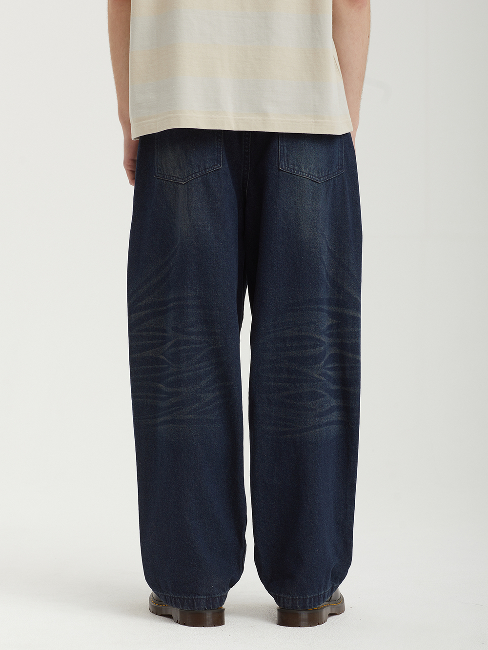 Мужские Джинсы (Loose Fit) Lax - Washed Blue