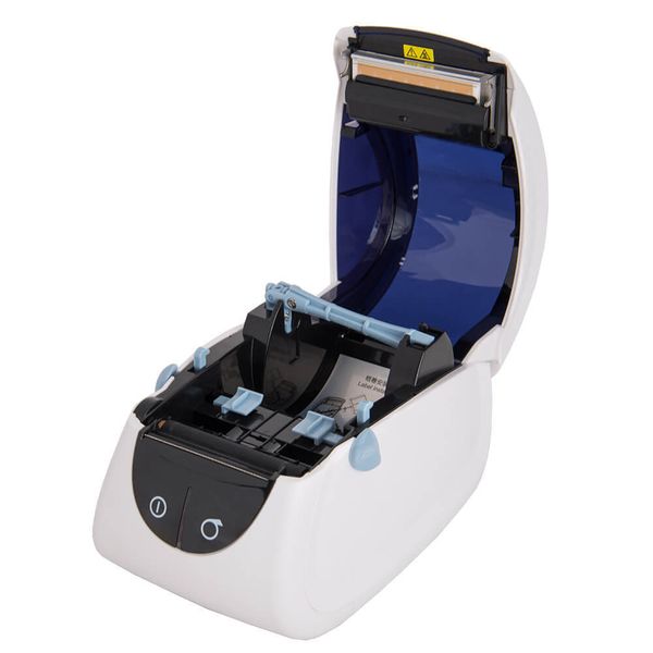 Термопринтер этикеток Mertech MPRINT LP58 EVA RS232-USB White, 203 dpi, термопечать, ширина 58 мм, 1D/2D, Честный Знак, ЕГАИС/ФГИС, QR-код, Bartender