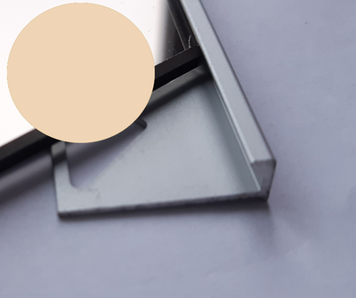 Алюминиевый Г- образный профиль для покрытий малой толщины шампань TR