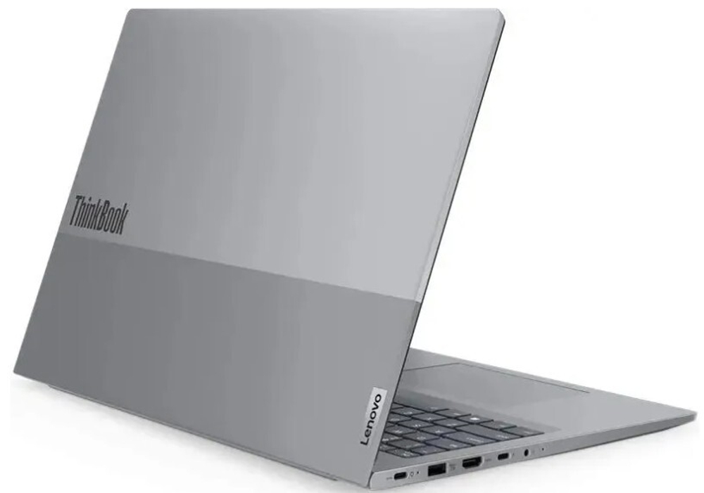 Ноутбук  Lenovo Thinkbook 16 G6 ABP 16 ", Ryzen 5, 16 Гб RAM, 256 Гб SSD, Radeon Graphics, Серый