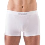 Мужские трусы боксеры белые бесшовные ISSIMO BOXER 211