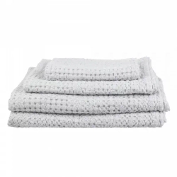 Набор вафельных полотенец Abyss & Habidecor Поусада 930 светло-серый