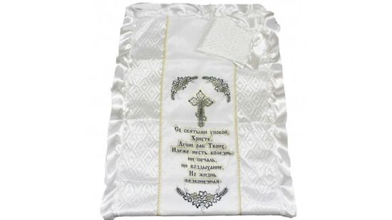 Набор термостежка со вставкой глиттер "КРЕСТ"