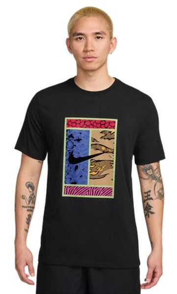 Мужская теннисная футболка Nike Court Dri-FIT Tennis - black