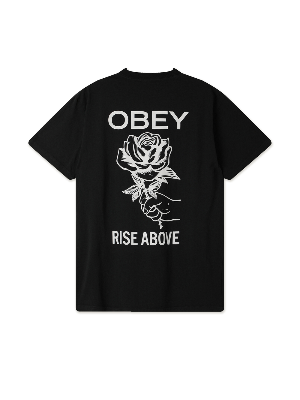 Мужская Футболка Obey Rise Above Rose