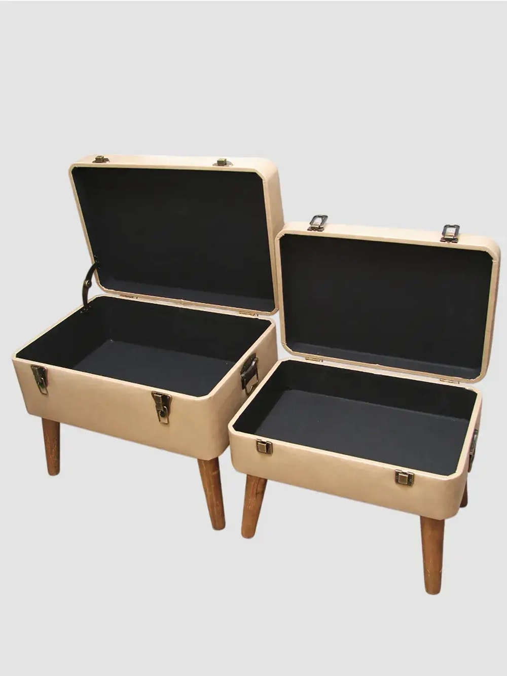 Пуфики с ящиком 2 шт