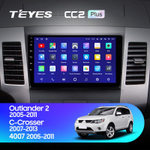 Teyes CC2 Plus 9" для Mitsubishi Outlander 2005-2011