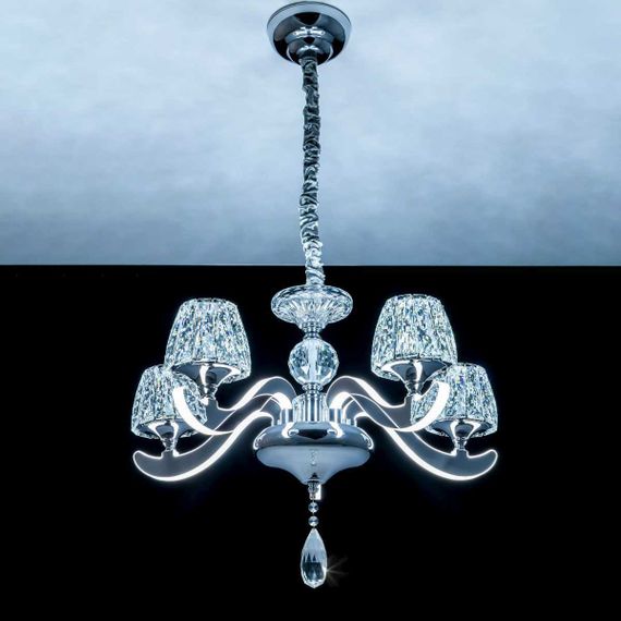 Подвесная светодиодная люстра Citilux Montserrat EL338P05