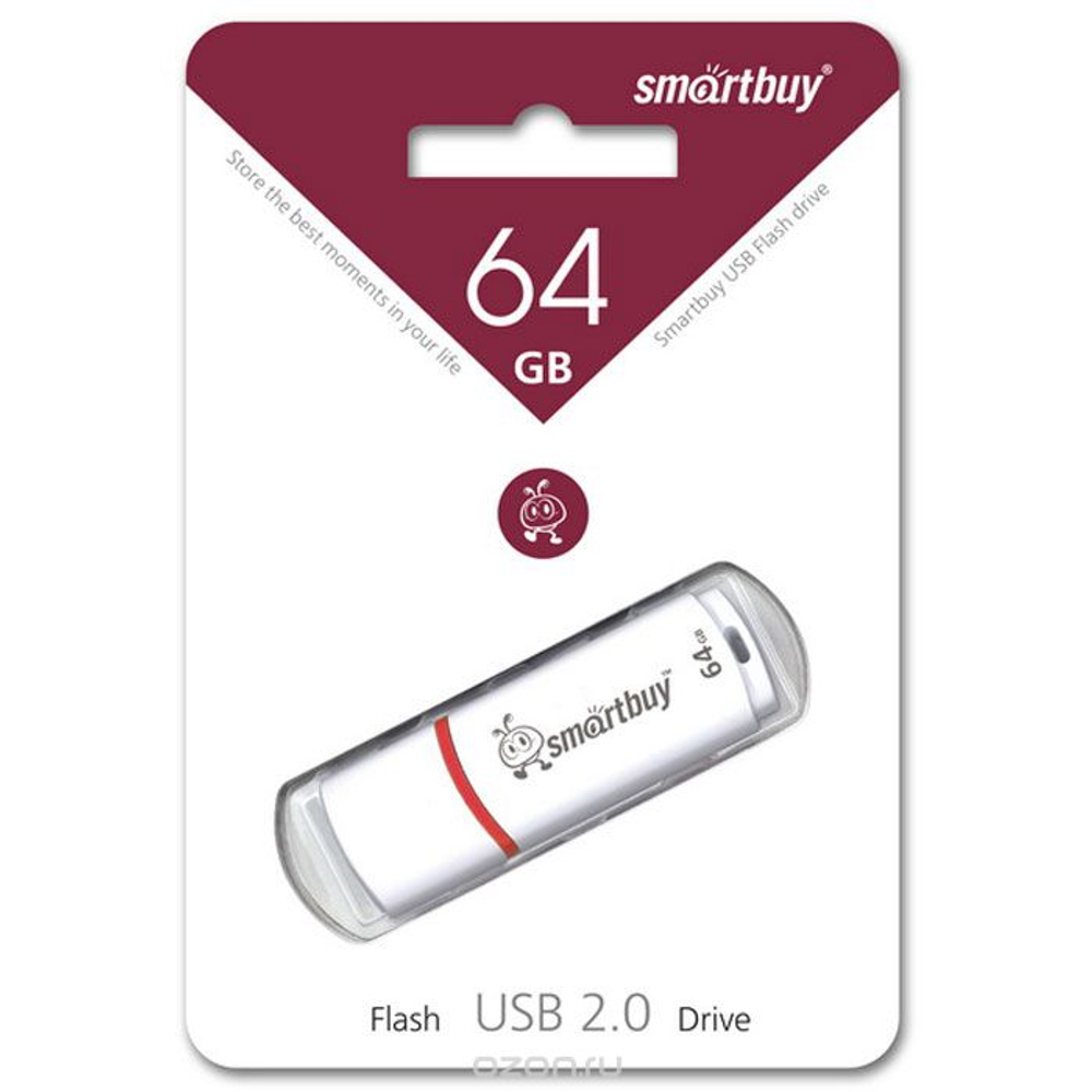 USB SMARTBUY 64GB CROWN WH